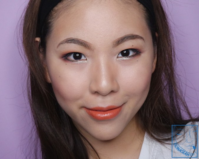 M·A·C × Padma Lakshmi lipstick in Apricot Gold