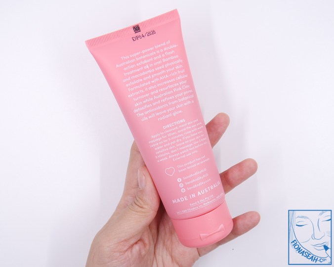 The back of the tube