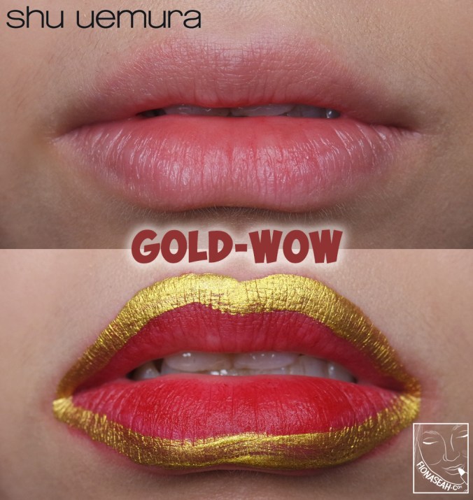 shu uemura × Yazbukey Magic Metallic Lip Liner in Gold-WOW