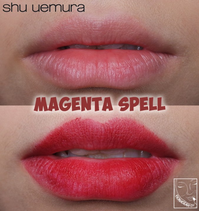 shu uemura × Yazbukey Rouge Unlimited Supreme Matte in Magenta Spell