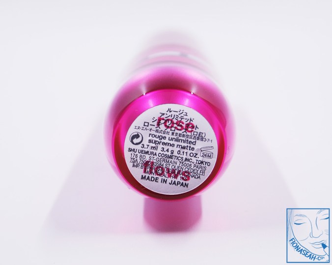 shu uemura × Yazbukey Rouge Unlimited Supreme Matte in Rose Flows