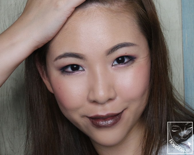 M·A·C Mirage Noir lipstick in Noon Noir