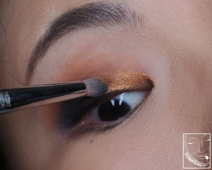 [Pardon my crazy eye] Diva for an added pop on the inner corners