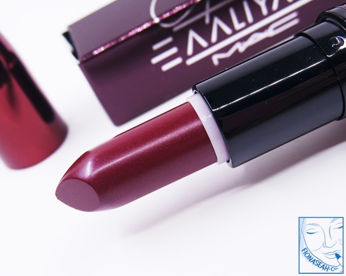 M·A·C × Aaliyah lipstick in More Than A Woman (US$18.50)