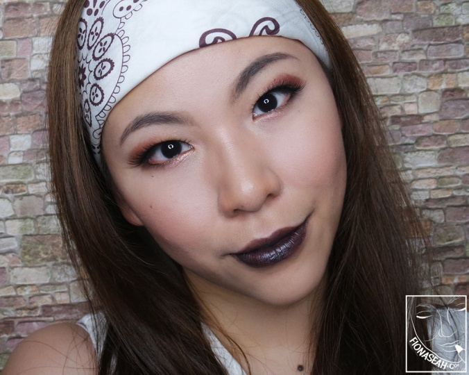 M·A·C × Aaliyah lipstick in Street Thing