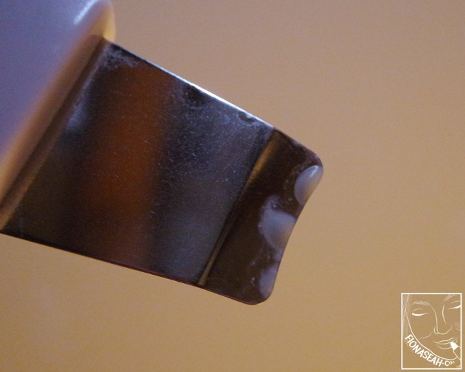 The junk collected from his face. Actually, it's not that bad considering this was his FIRST facial treatment lol