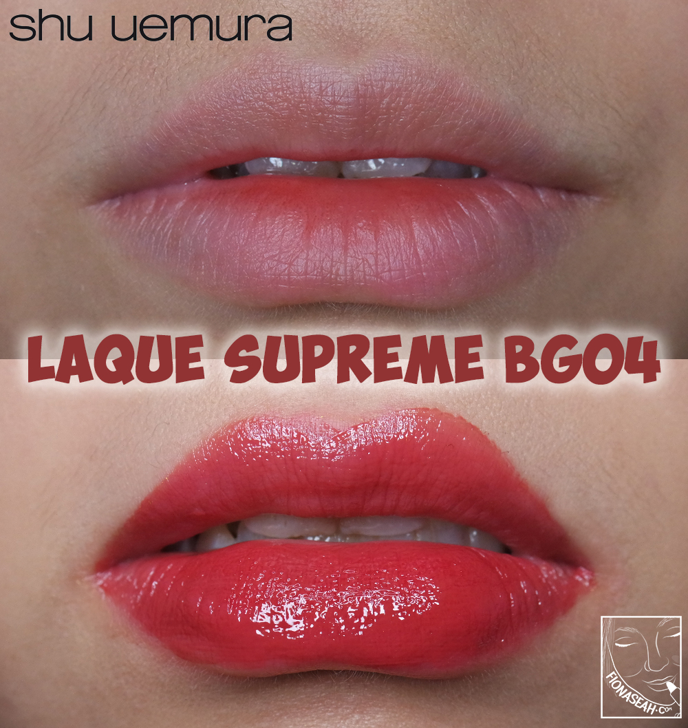REVIEW: shu uemura Laque Supreme – BG04, RD05, PK05, CR03 & WN05
