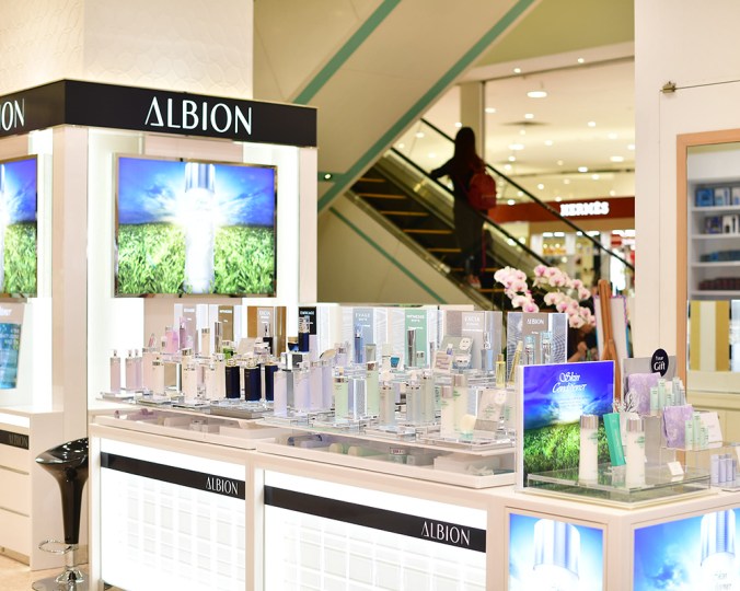 Welcome! Albion joins the ranks of HERA and Fresh