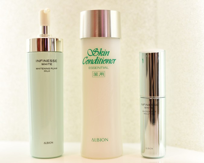 Albion skin care products