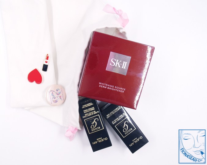 The goodie bag I received for attending the press event! I will be doing a review on the Guerlain lipstick soon 😉 (Photo by me)