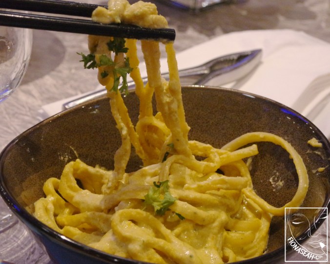 A la Minute Pasta: Salted Egg