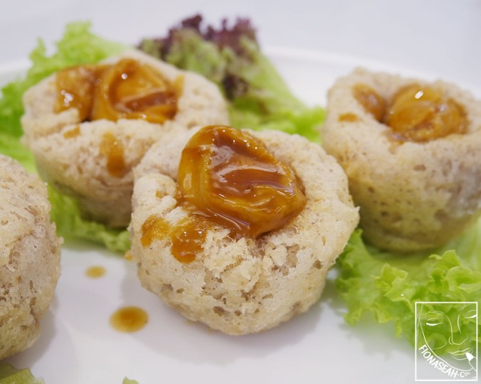 Petite Abalone & Scallop with Yam Nest (S$10++/pc, min. 2)