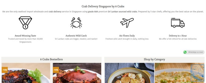 8 Crabs' pledge of excellence!