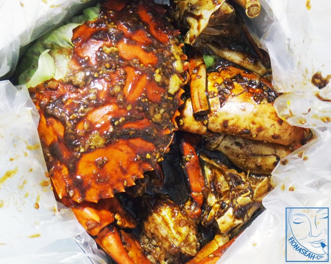 Black Pepper Crab (aerial view)