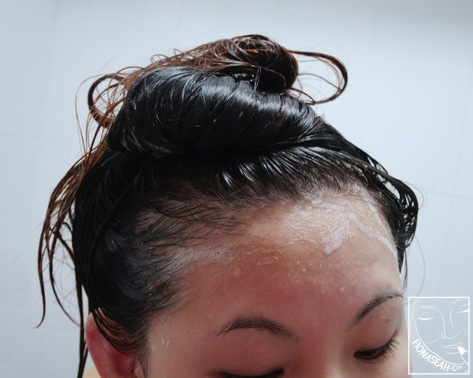 Expected more lather than this, to be honest! But it was more foamy at subsequent washes somehow!
