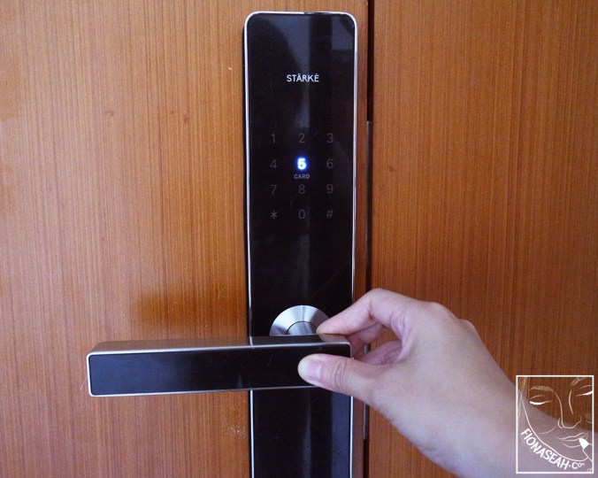 Accessing using fingerprint