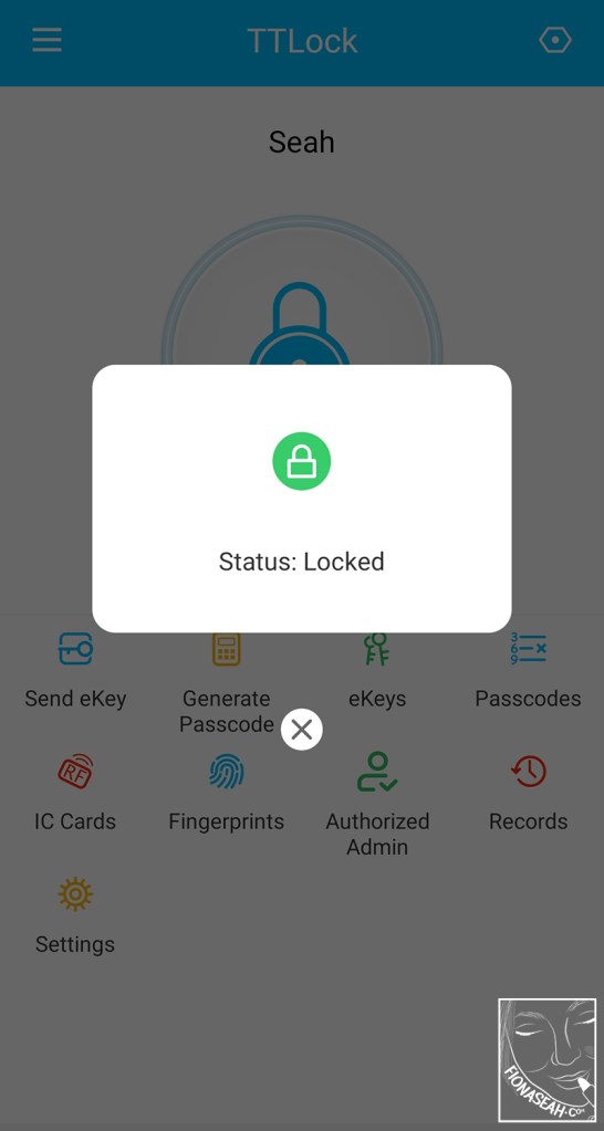 Check the lock status of your door remotely!