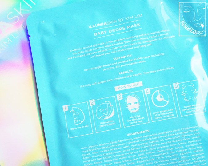 ILLUMIASKIN Baby Drops Mask (S$139)